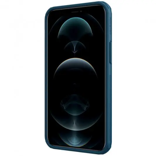 Чехол для Apple iPhone 13 (6.1"") - Nillkin Matte Pro (Синий / Blue) - изображение 3