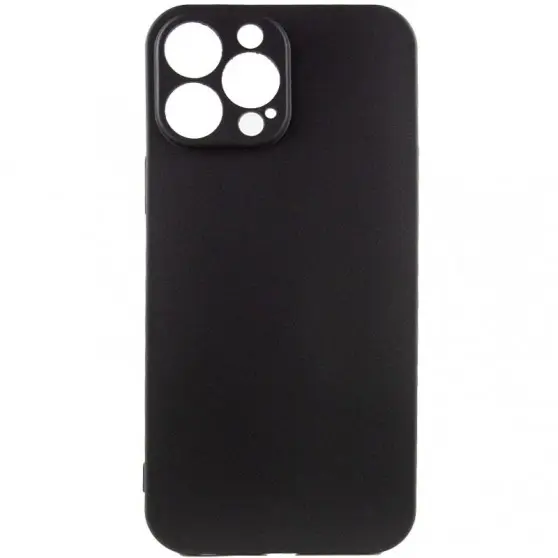 Чехол TPU Epik Black Full Camera для Apple iPhone 13 Pro (6.1") Черный