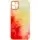 Чехол TPU+Glass Impasto abstract для Apple iPhone 11 Pro (5.8") Red yellow