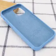 Чохол Apple iPhone 13 Pro - Silicone Case Full Protective (AA) (Блакитний / Cornflower)