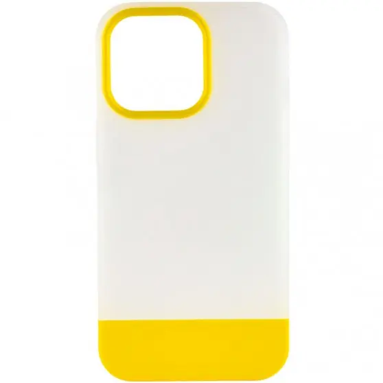 Чехол TPU+PC Bichromatic для Apple iPhone 13 Pro (6.1") Matte / Yellow
