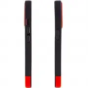 Чехол для Apple iPhone 11 Pro Max (6.5"") - TPU+PC Bichromatic (Black / Red)