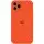 Чохол Silicone Case Full Camera Protective (AA) для Apple iPhone 12 Pro Max (6.7") Помаранчевий / Kumquat