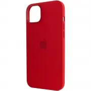 Чехол для Apple iPhone 12 Pro Max (6.7"") - Silicone case (AAA) full with Magsafe (Красный / Red)