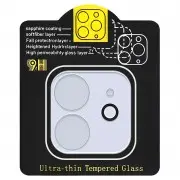 Захисне скло на камеру Full Block (тех.пак) для Apple iPhone 11 (6.1") Прозорий