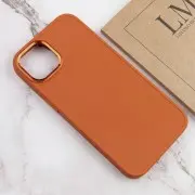 TPU чохол для iPhone 11 Pro (5.8"") - Bonbon Metal Style (Помаранчевий / Papaya)