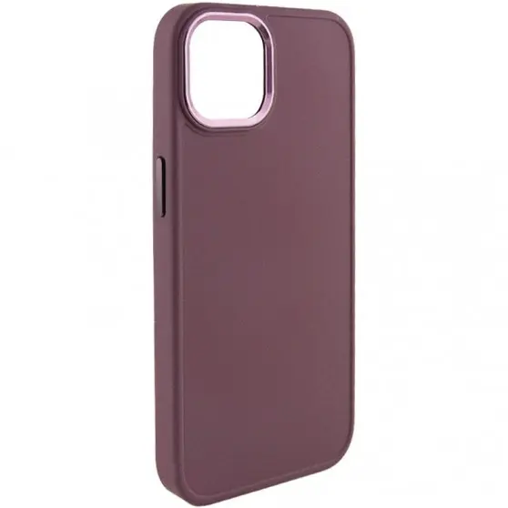 TPU чехол Bonbon Metal Style для Apple iPhone 11 Pro Max (6.5") Бордовый / Plum