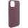 TPU чехол Bonbon Metal Style для Apple iPhone 12 Pro / 12 (6.1") Бордовый / Plum