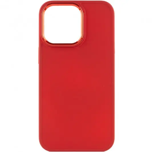 TPU чехол Bonbon Metal Style для Apple iPhone 13 Pro Max (6.7") Красный / Red - изображение 1