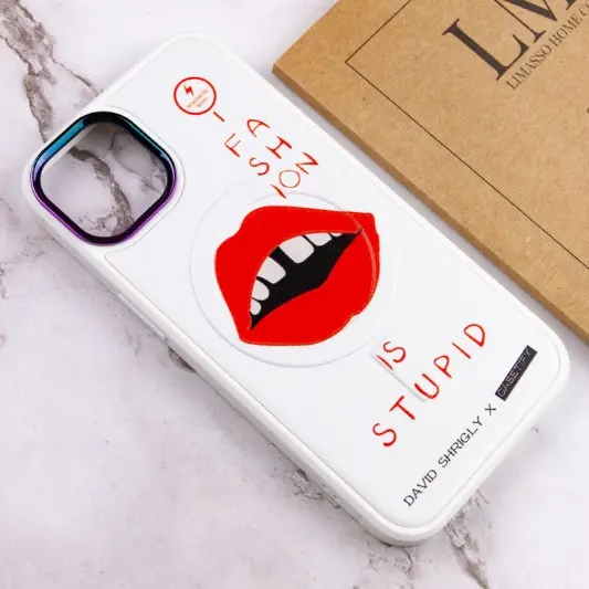 TPU+PC чохол Funny pictures with MagSafe для Apple iPhone 12 Pro Max (6.7") Fashion - зображення 3 