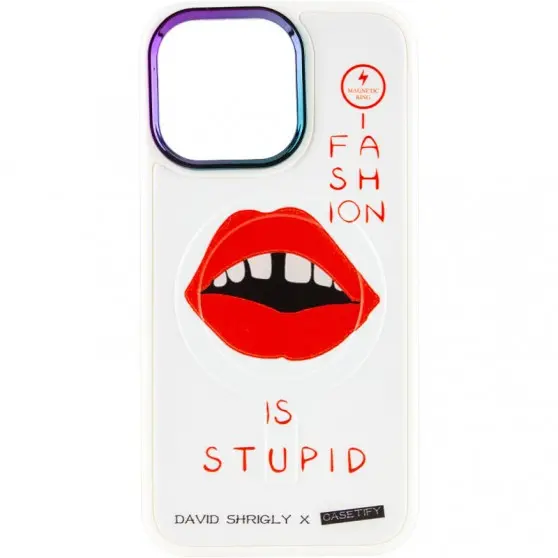 TPU+PC чохол Funny pictures with MagSafe для Apple iPhone 13 Pro Max (6.7") Fashion