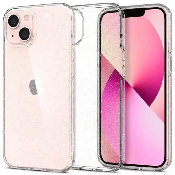 TPU чехол Molan Cano Jelly Sparkle для Apple iPhone 14 Plus (6.7") Прозрачный