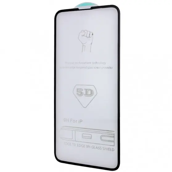 Защитное стекло 5D Hard (full glue) (тех.пак) для Apple iPhone 14 Pro (6.1") Черный