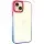 Чохол TPU+PC Fresh sip series для Apple iPhone 14 Plus (6.7") Синій / Рожевий