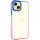 Чохол TPU+PC Fresh sip series для Apple iPhone 14 Plus (6.7") Рожевий / Синій