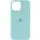 Чехол Silicone Case Full Protective (AA) для Apple iPhone 14 Plus (6.7") Бирюзовый / Swimming pool