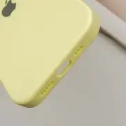 Чохол Apple iPhone 14 Pro (6.1"") - Silicone Case Full Protective (AA) Жовтий / Mellow Yellow