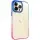 Чехол TPU+PC Fresh sip series для Apple iPhone 13 Pro Max (6.7") Розовый / Синий