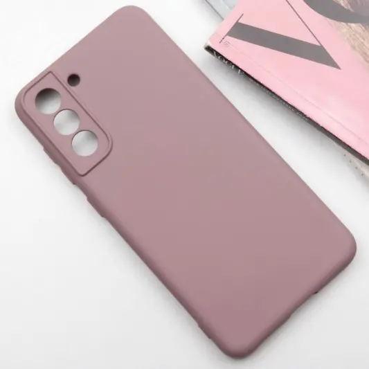 Чохол Silicone Cover Lakshmi Full Camera (A) для Samsung Galaxy S22+ Рожевий / Pink Sand - зображення 1 