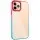 Чохол TPU+PC Fresh sip series для Apple iPhone 11 Pro Max (6.5") Бірюзовий / Рожевий