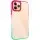 Чохол TPU+PC Fresh sip series для Apple iPhone 11 Pro Max (6.5") Салатовий / Рожевий