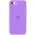 Чохол Silicone Case Full Protective (AA) для Apple iPhone SE (2020) Бузковий / Dasheen
