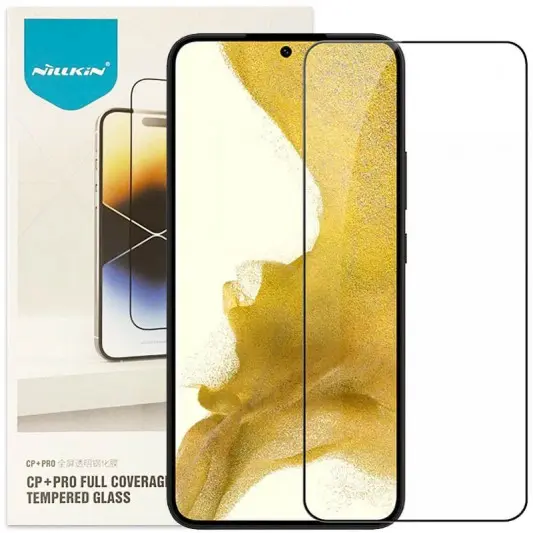 Захисне скло для Samsung Galaxy S22 - Nillkin (CP+PRO) Чорний