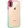 Чехол TPU+PC Fresh sip series для Apple iPhone XS Max (6.5") Салатовый / Розовый