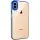 Чехол TPU+PC Fresh sip series для Apple iPhone XS Max (6.5") Черный / Синий