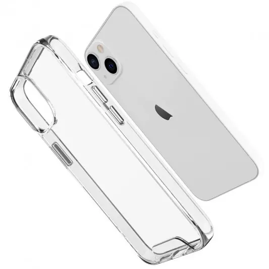 Чехол TPU Space Case transparent для Apple iPhone 14 Plus (6.7") Прозрачный - изображение 1