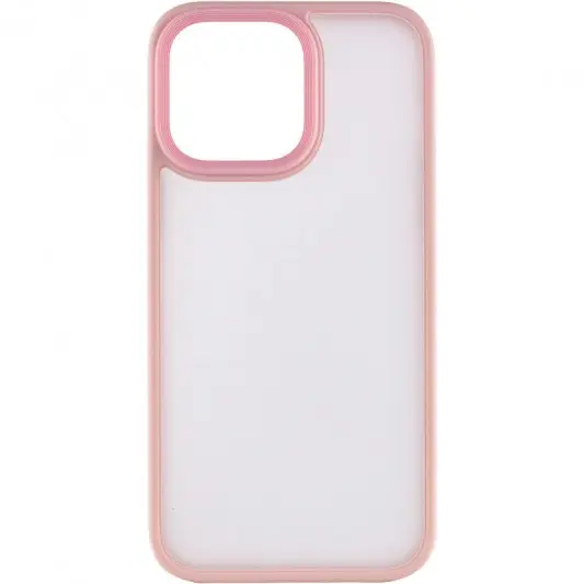 TPU+PC чохол Metal Buttons для Apple iPhone 14 Pro (6.1") Рожевий - зображення 1 