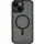 TPU+PC чехол Metal Buttons with MagSafe для Apple iPhone 14 Plus (6.7") Черный