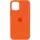 Чехол Silicone Case Full Protective (AA) для Apple iPhone 14 Plus (6.7") Оранжевый / Kumquat