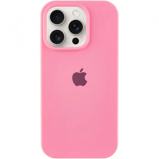Чехол Silicone Case Full Protective (AA) для Apple iPhone 14 Pro (6.1") Розовый / Pink