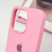 Чехол для Apple iPhone 14 Pro (6.1"") - Silicone Case Full Protective (AA) Розовый / Pink
