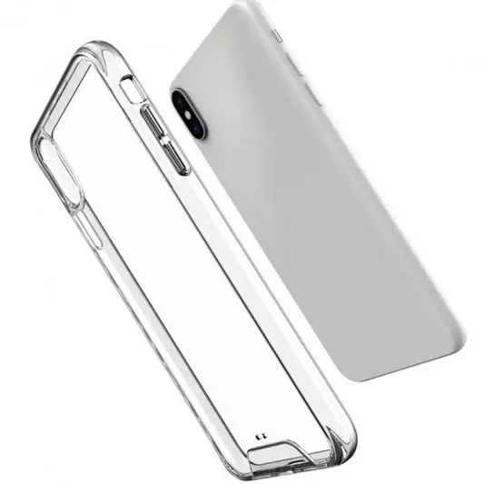 Чехол TPU Space Case transparent для Apple iPhone X / XS (5.8") Прозрачный - изображение 2