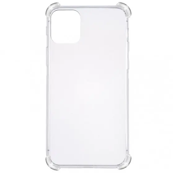 TPU чехол GETMAN Ease logo усиленные углы для Apple iPhone 11 (6.1") Бесцветный (прозрачный)