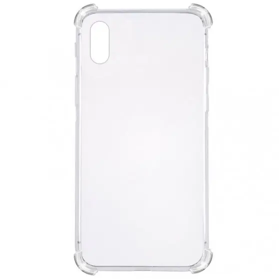 TPU чохол GETMAN Ease logo посилені кути для Apple iPhone XR (6.1") Безбарвний (прозорий)
