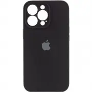 Чехол Silicone Case Full Camera Protective (AA) для Apple iPhone 13 Pro (6.1"") Черный / Black