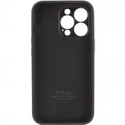 Чехол Silicone Case Full Camera Protective (AA) для Apple iPhone 13 Pro (6.1"") Черный / Black