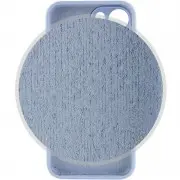 Чохол Silicone Case Full Camera Protective (AA) для Apple iPhone 13 (6.1"") Синій / Lilac Blue