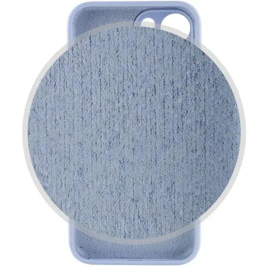 Чохол Silicone Case Full Camera Protective (AA) для Apple iPhone 13 (6.1"") Синій / Lilac Blue - зображення 2 
