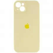 Чохол Silicone Case Full Camera Protective (AA) Apple iPhone 13 (6.1"") Жовтий / Mellow Yellow