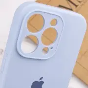 Чохол Silicone Case Full Camera Protective (AA) для Apple iPhone 13 Pro Max (6.7"") Синій / Lilac Blue