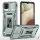 Ударостійкий чохол Camshield Army Ring для Samsung Galaxy M53 5G Зелений / Light Green