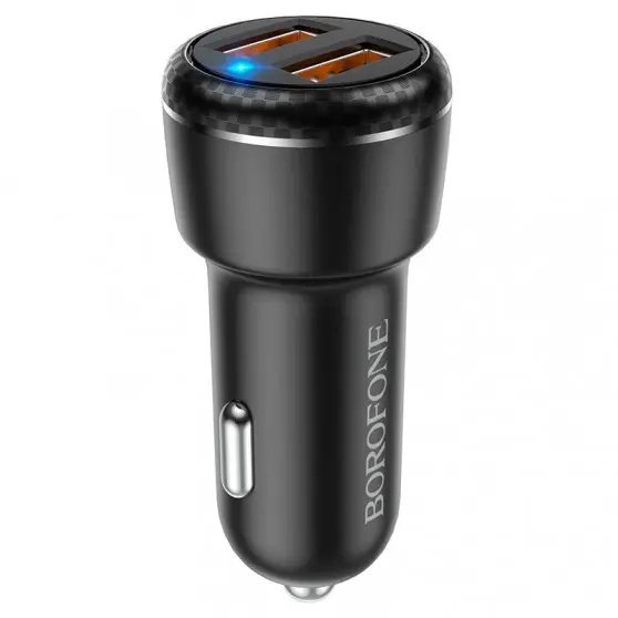 АЗУ Borofone BZ17 Core QC3.0 3A (2USB-A) Черный