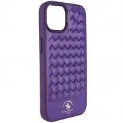 Шкіряний чохол для Apple iPhone 14 Plus (6.7"") - Polo Santa Barbara Purple