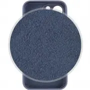 Чохол на Apple iPhone 14 Pro (6.1"") - Silicone Case Full Camera Protective (AA) Темно-синій / Midnight blue