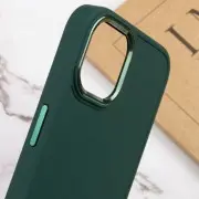 TPU чехол для Apple iPhone 14 Plus (6.7"") - Bonbon Metal Style Зеленый / Pine green