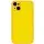 Кожаный чехол Xshield для Apple iPhone 14 Plus (6.7") Желтый / Yellow